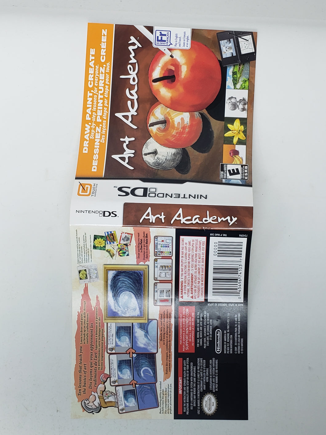 Art Academy [Couverture] - Nintendo DS