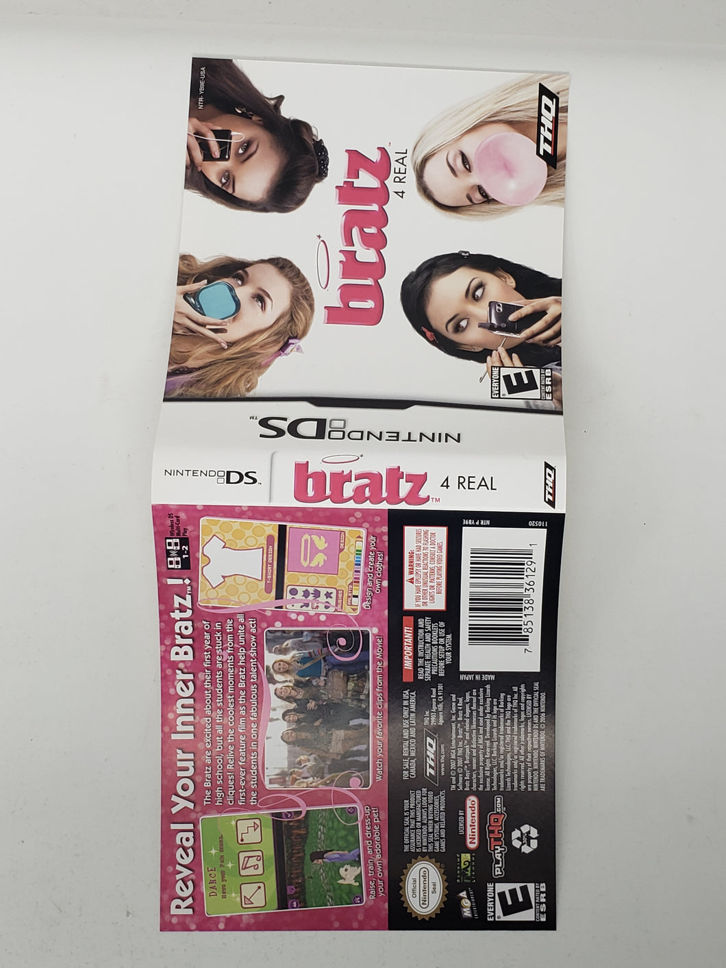 Bratz 4 Real [Cover art] - Nintendo DS