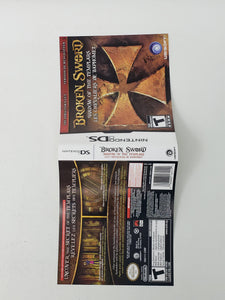 Broken Sword The Shadow of the Templars [Couverture] - Nintendo DS