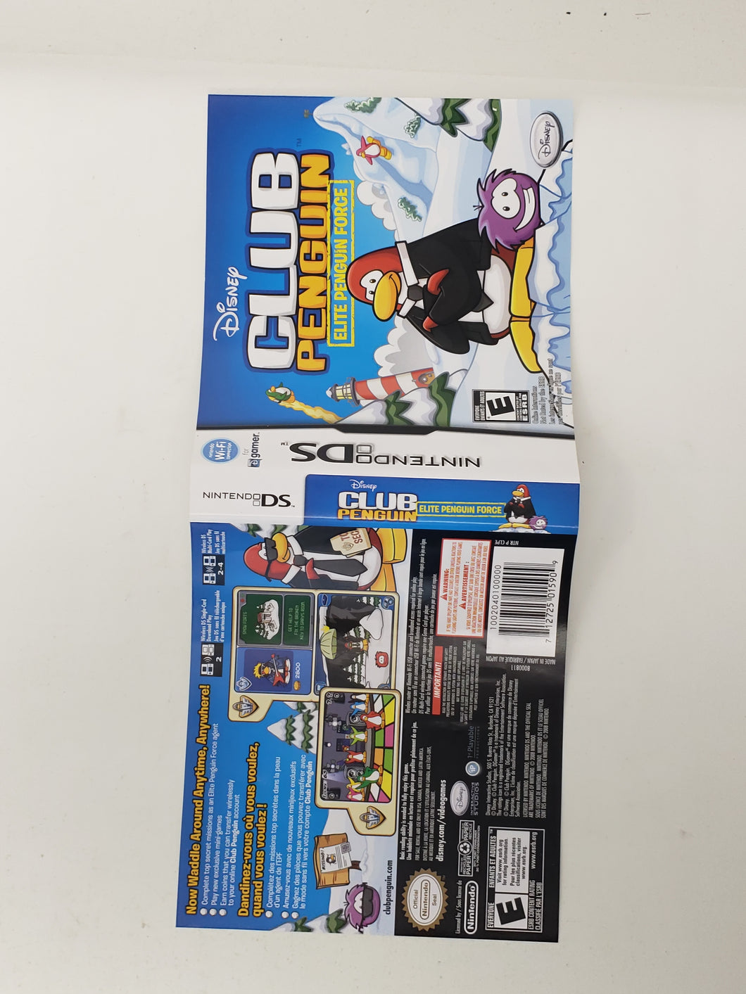 Club Penguin - Elite Penguin Force [Couverture] - Nintendo DS