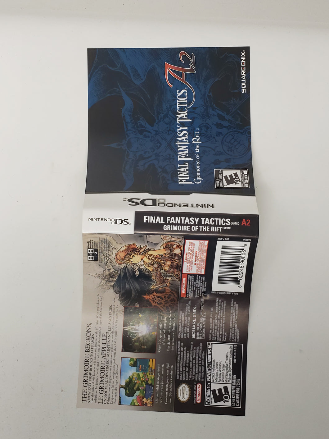 Final Fantasy Tactics A2 [Couverture] - Nintendo DS