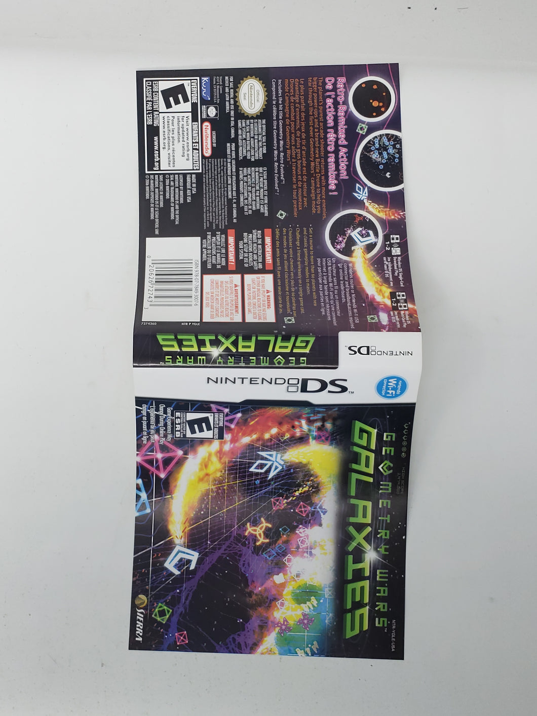 Geometry Wars Galaxies [Couverture] - Nintendo DS