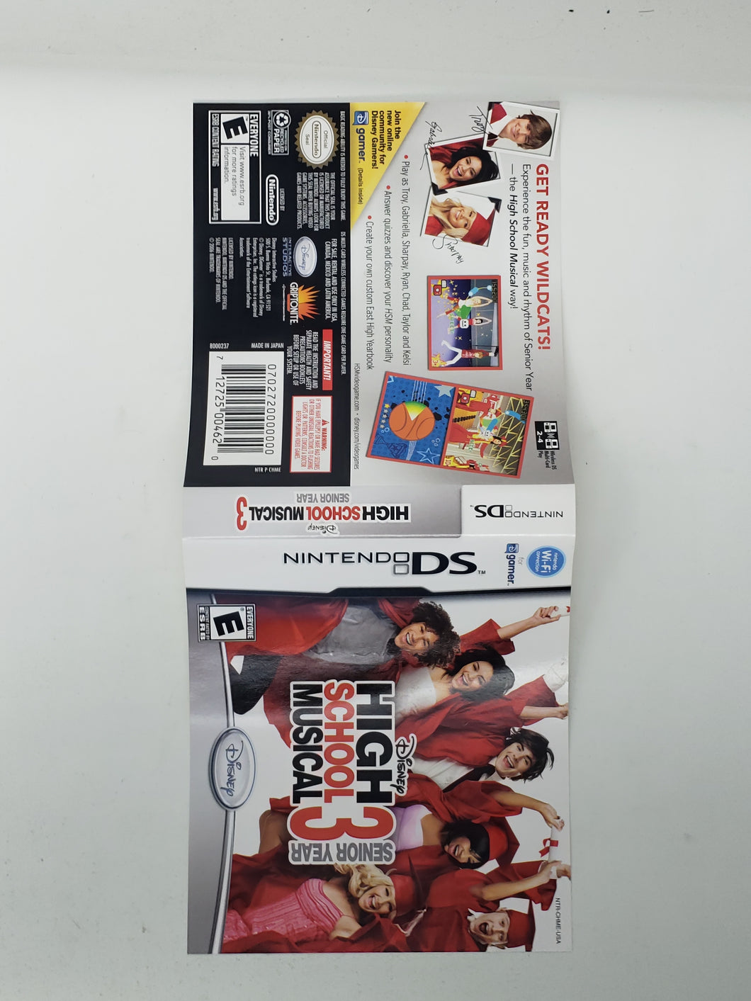 High School Musical 3 Senior Year [Couverture] - Nintendo DS