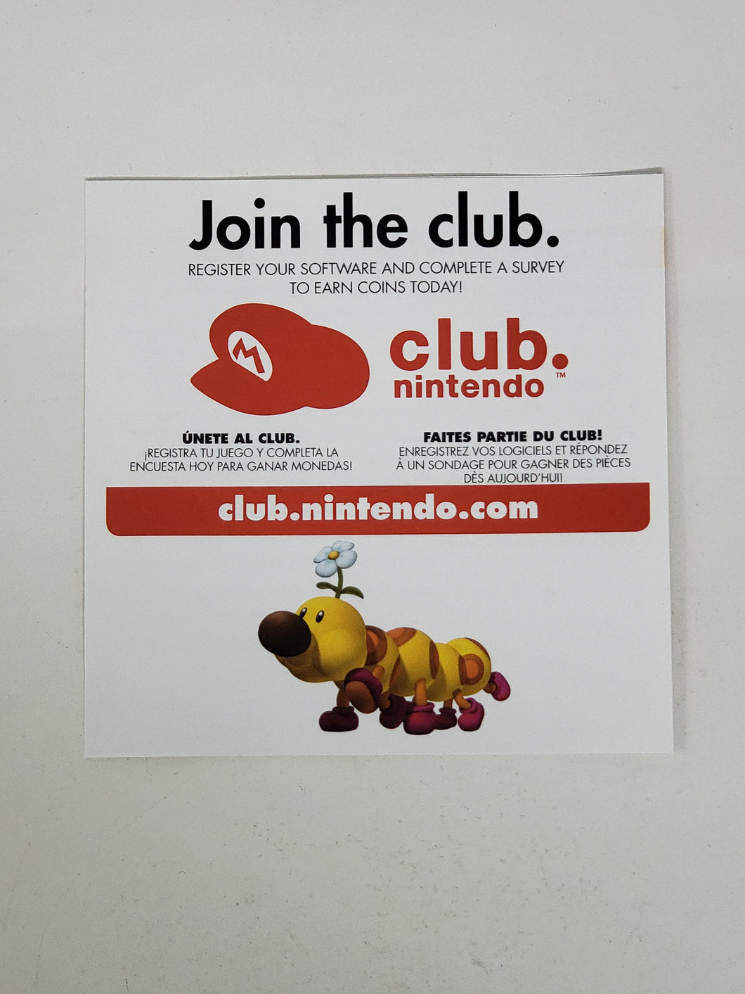 Join the Club Mario Party DS [Insertion] - Nintendo DS