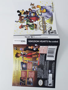 Kingdom Hearts - Re -coded [Couverture] - Nintendo DS