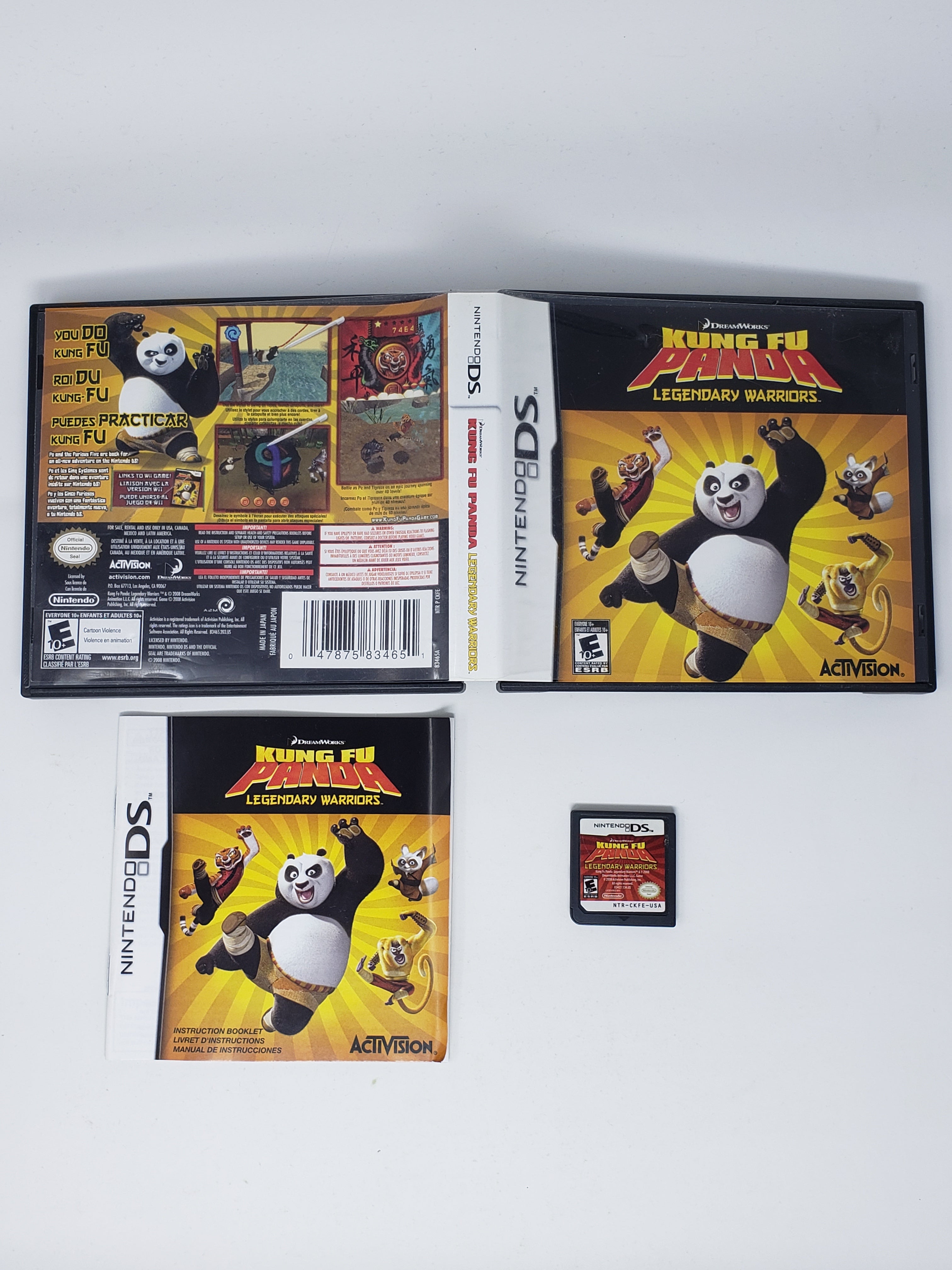 Kung fu store panda nintendo ds