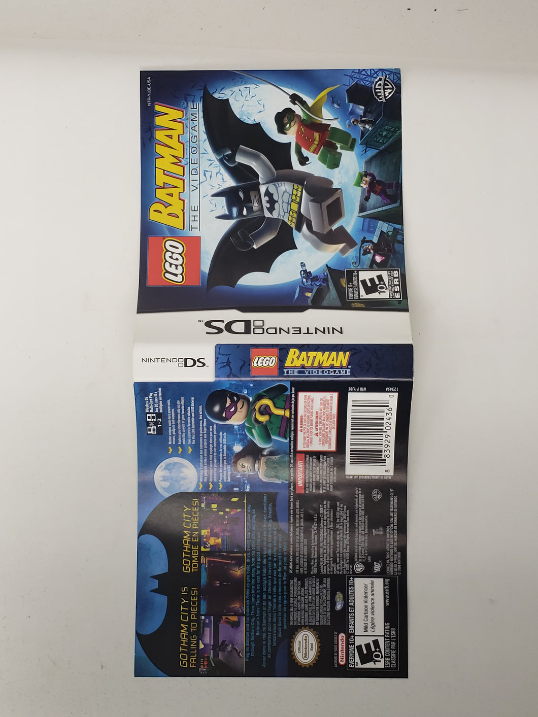 LEGO Batman The Videogame [Couverture] - Nintendo DS