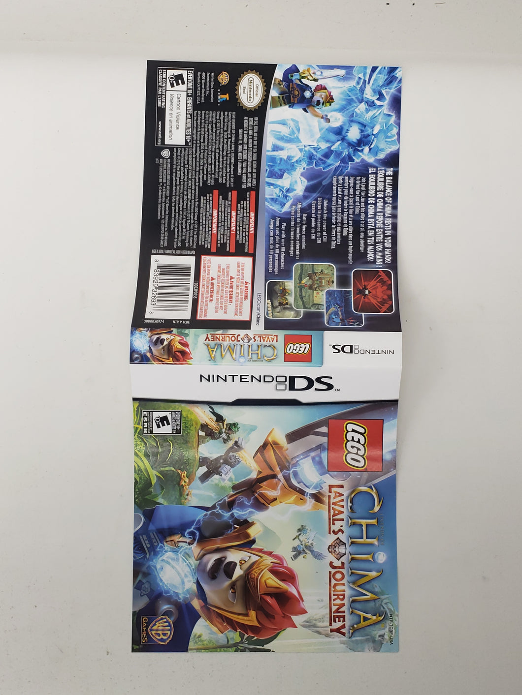 LEGO Legends of Chima - Laval's Journey [Couverture] - Nintendo DS