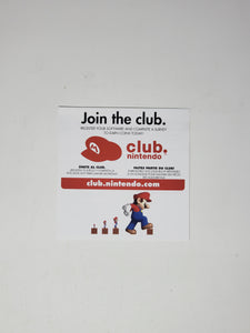 Mario Club Nintendo [Insertion] - Nintendo DS