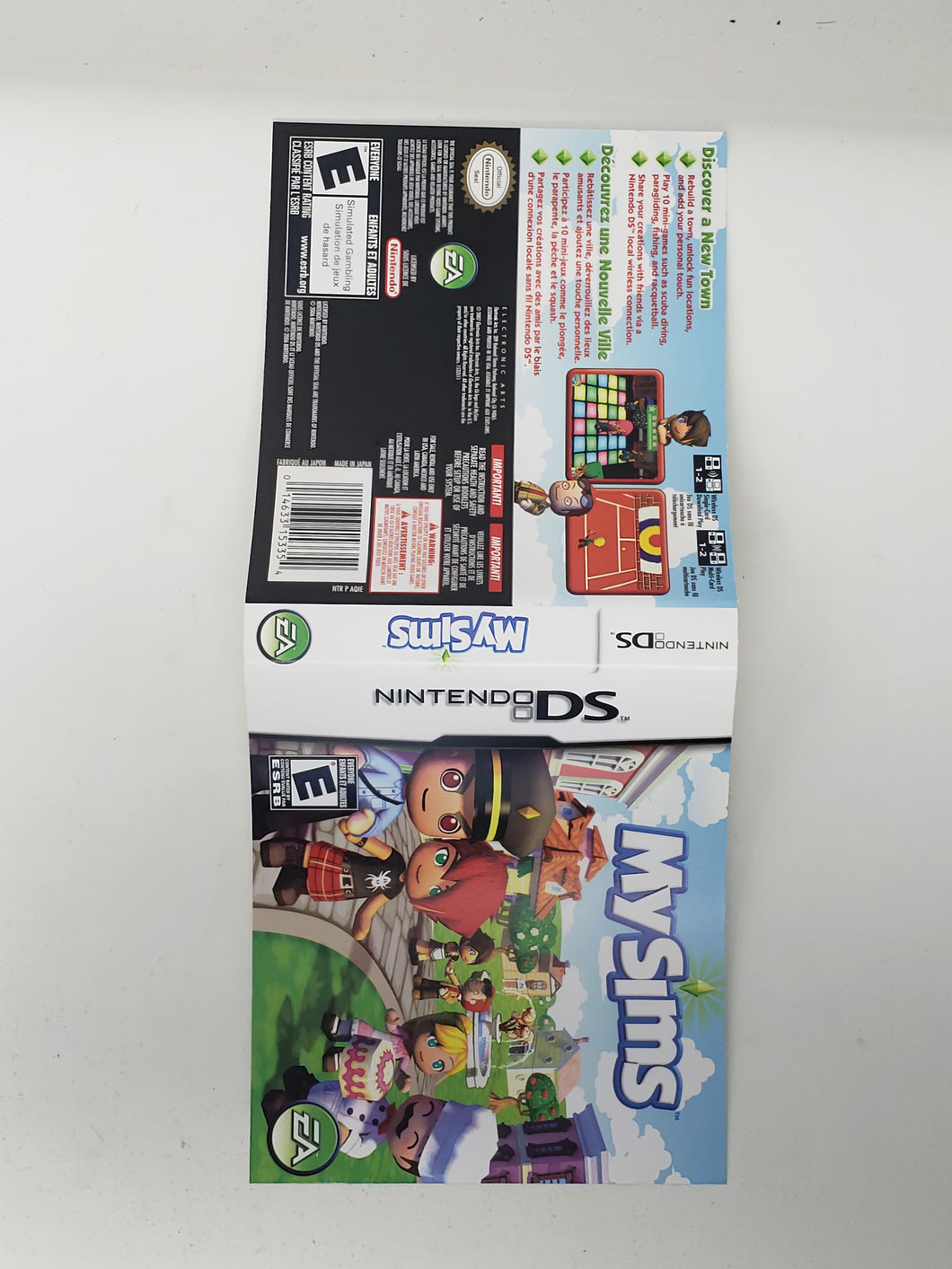 MySims [Couverture] - Nintendo DS