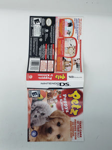 Petz Puppyz & Kittenz [Couverture] - Nintendo DS