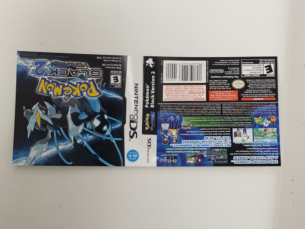 Pokemon Black Version 2 [Cover art] - Nintendo DS