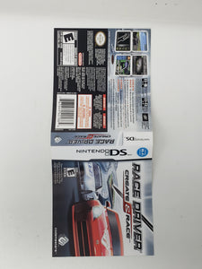 Race Driver Create and Race [Couverture] - Nintendo DS