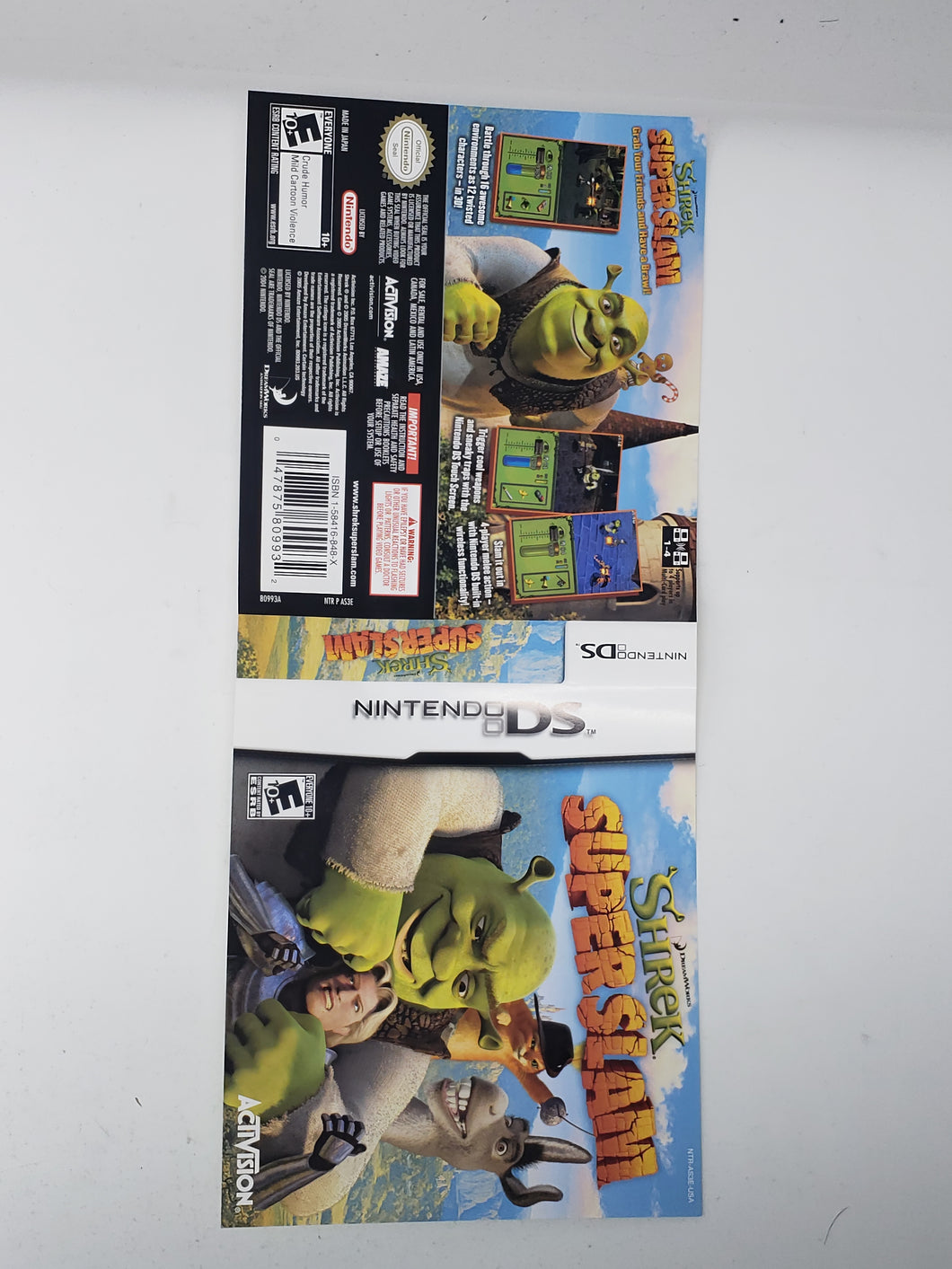 Shrek Superslam [Couverture] - Nintendo DS