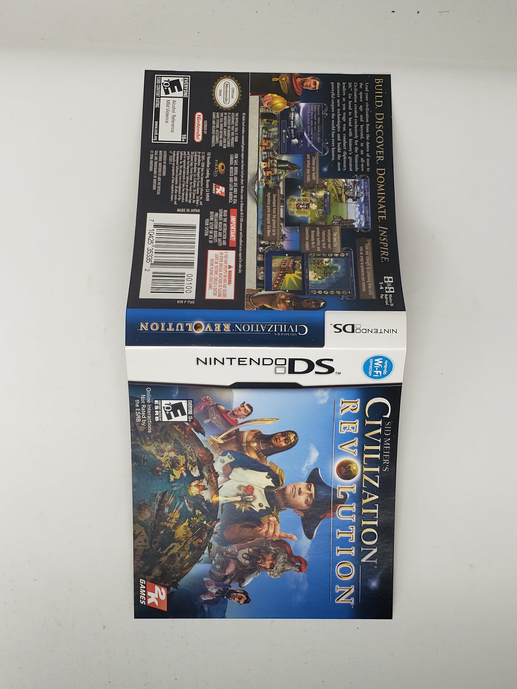 Civilization Revolution [Couverture] - Nintendo DS