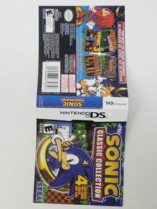 Sonic Classic Collection [Couverture] - Nintendo DS