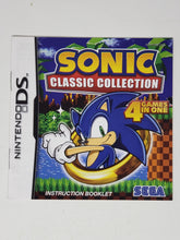 Charger l&#39;image dans la galerie, Sonic Classic Collection [manuel] - Nintendo DS
