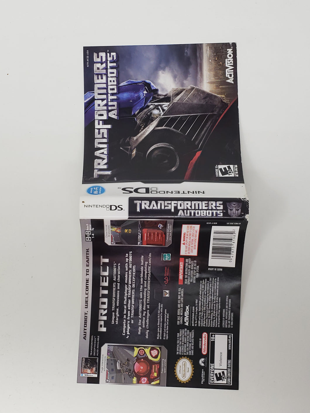 Transformers Autobots [Couverture] - Nintendo DS