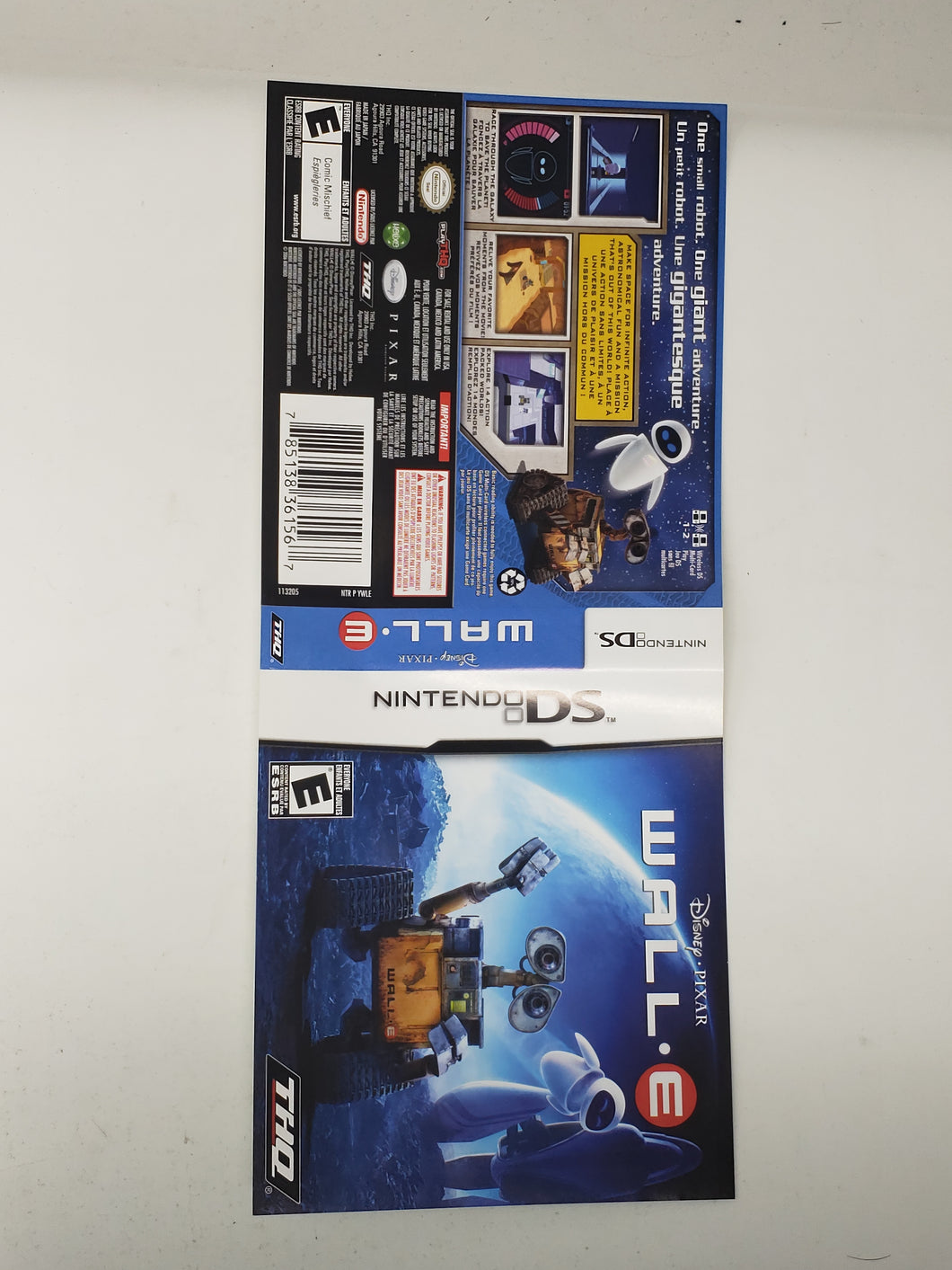 Wall-E [Couverture] - Nintendo DS