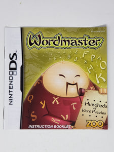 Wordmaster [manuel] - Nintendo DS