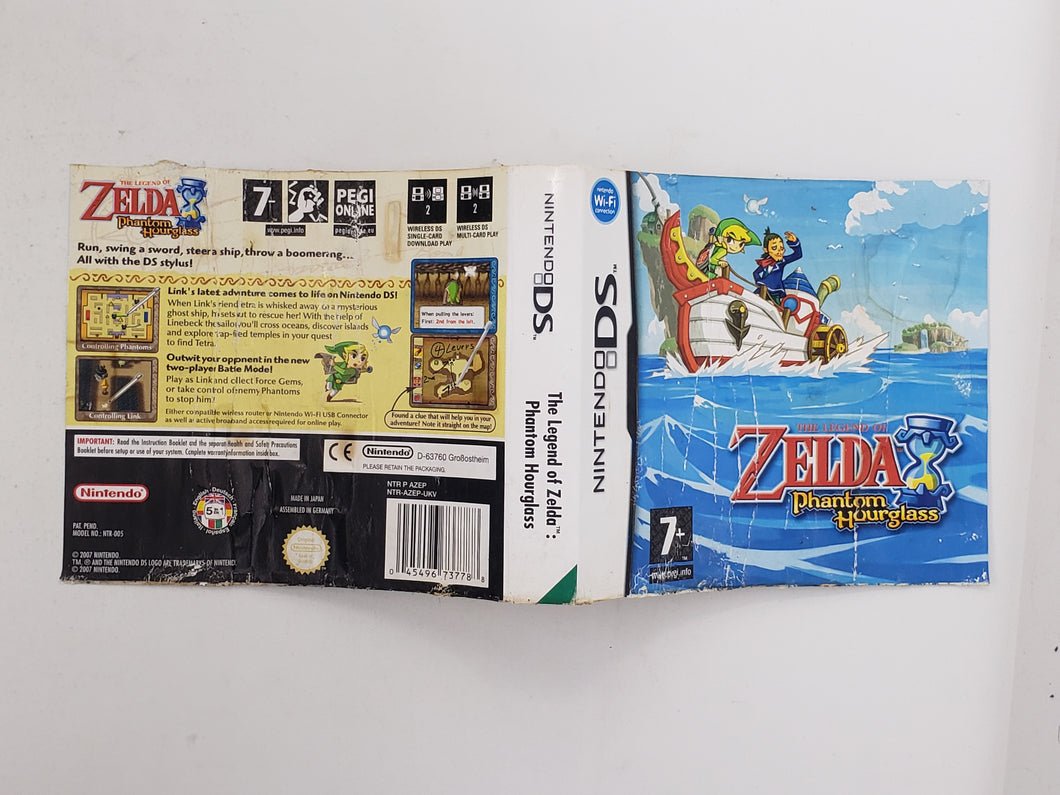 Zelda Phantom Hourglass [Couverture] PAL - Nintendo DS