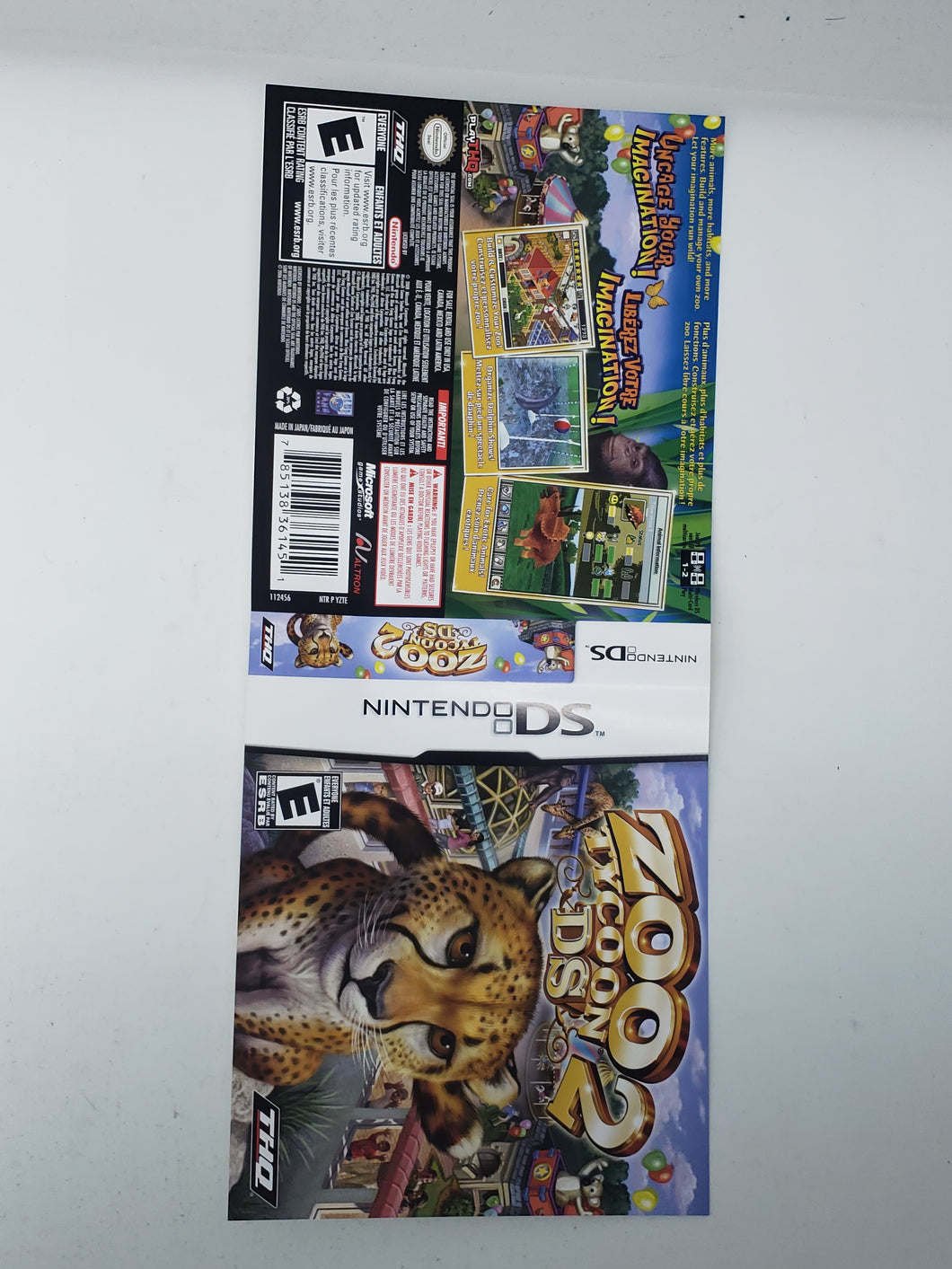 Zoo Tycoon 2 [Couverture] - Nintendo DS