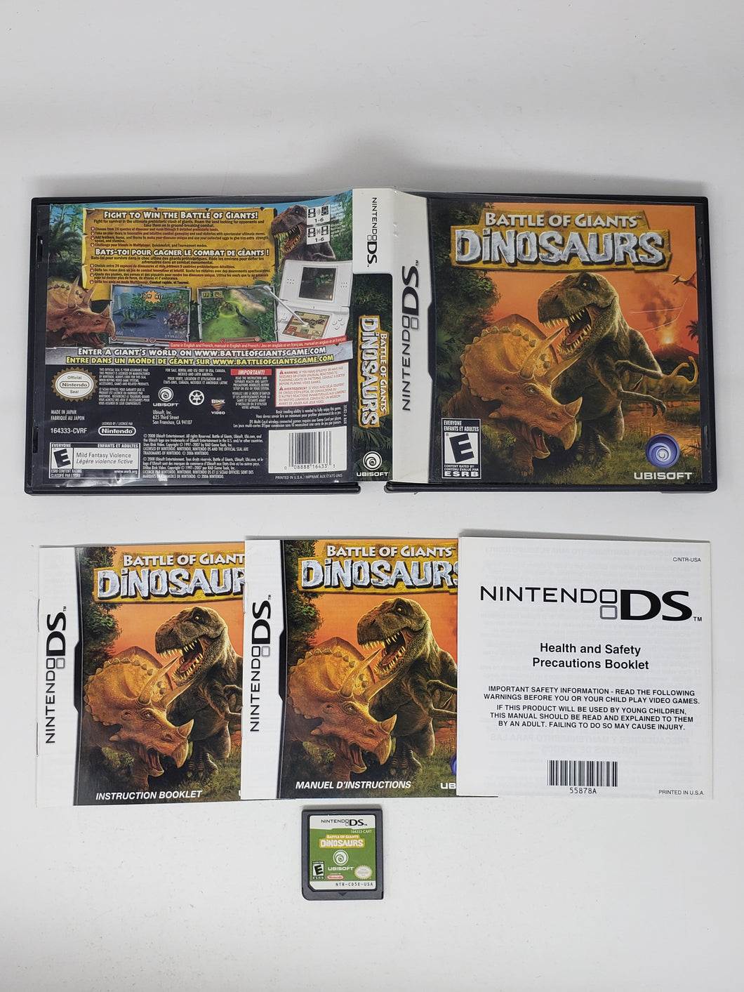 Battle of Giants - Dinosaurs - Nintendo DS