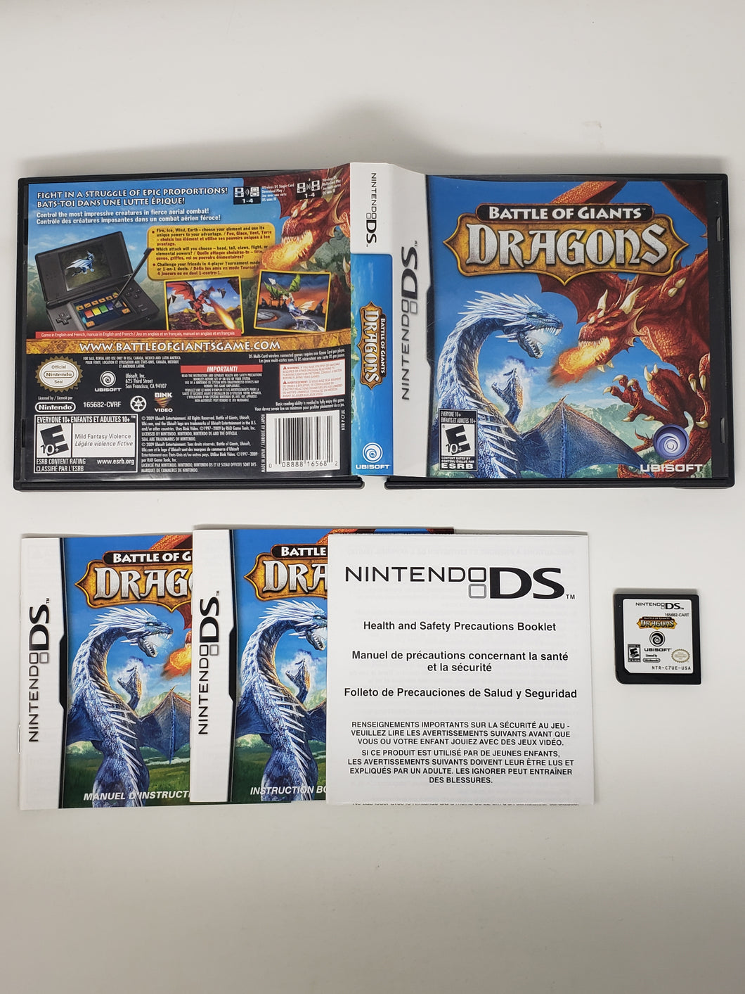 Battle of Giants - Dragons - Nintendo DS