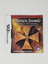 Load image into Gallery viewer, Broken Sword The Shadow of the Templars [manual] - Nintendo DS
