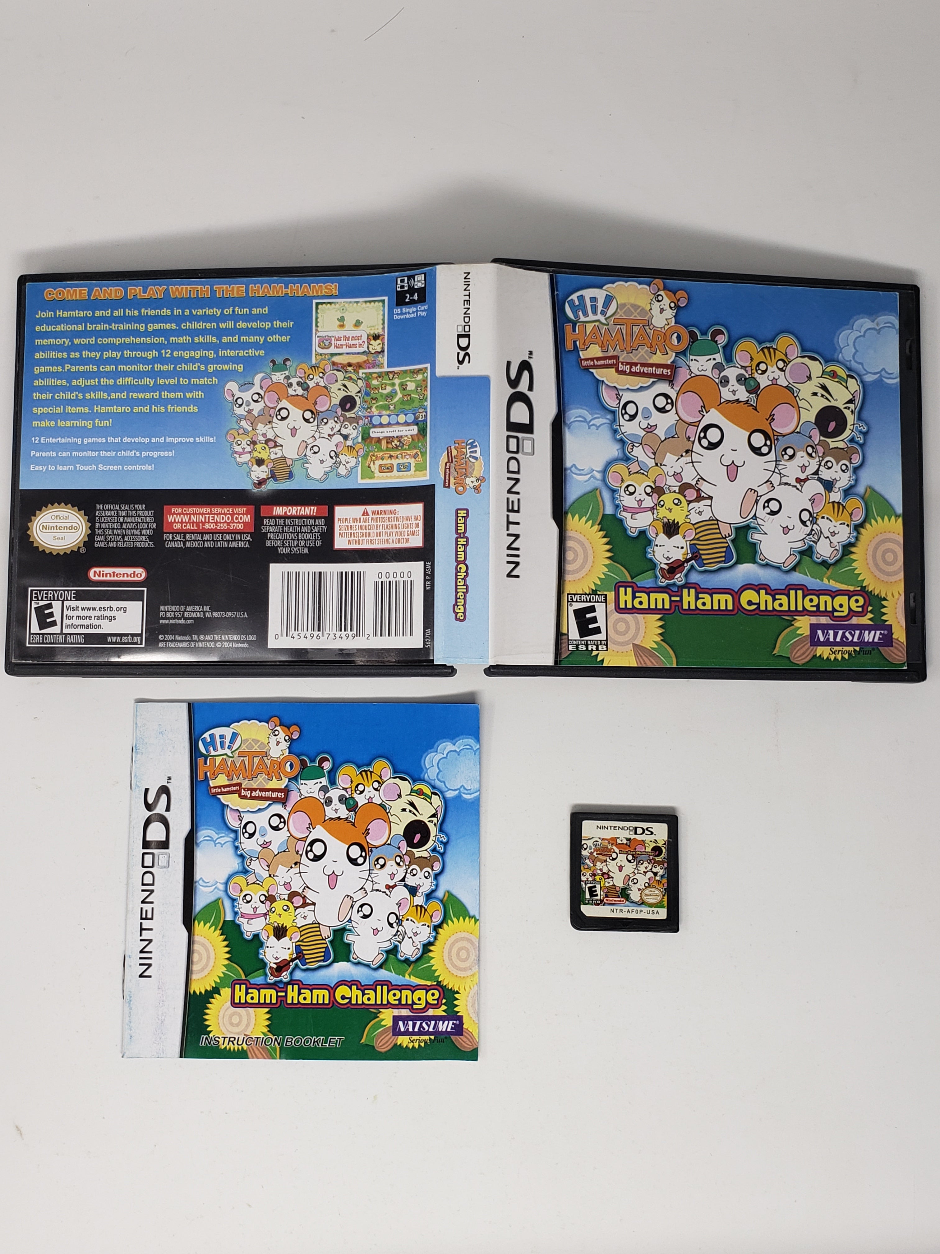 Hamtaro Nintendo Ds Game Hi! Hamtaro Ham-Ham Challenge Nintendo DS –  Respawnandreplay