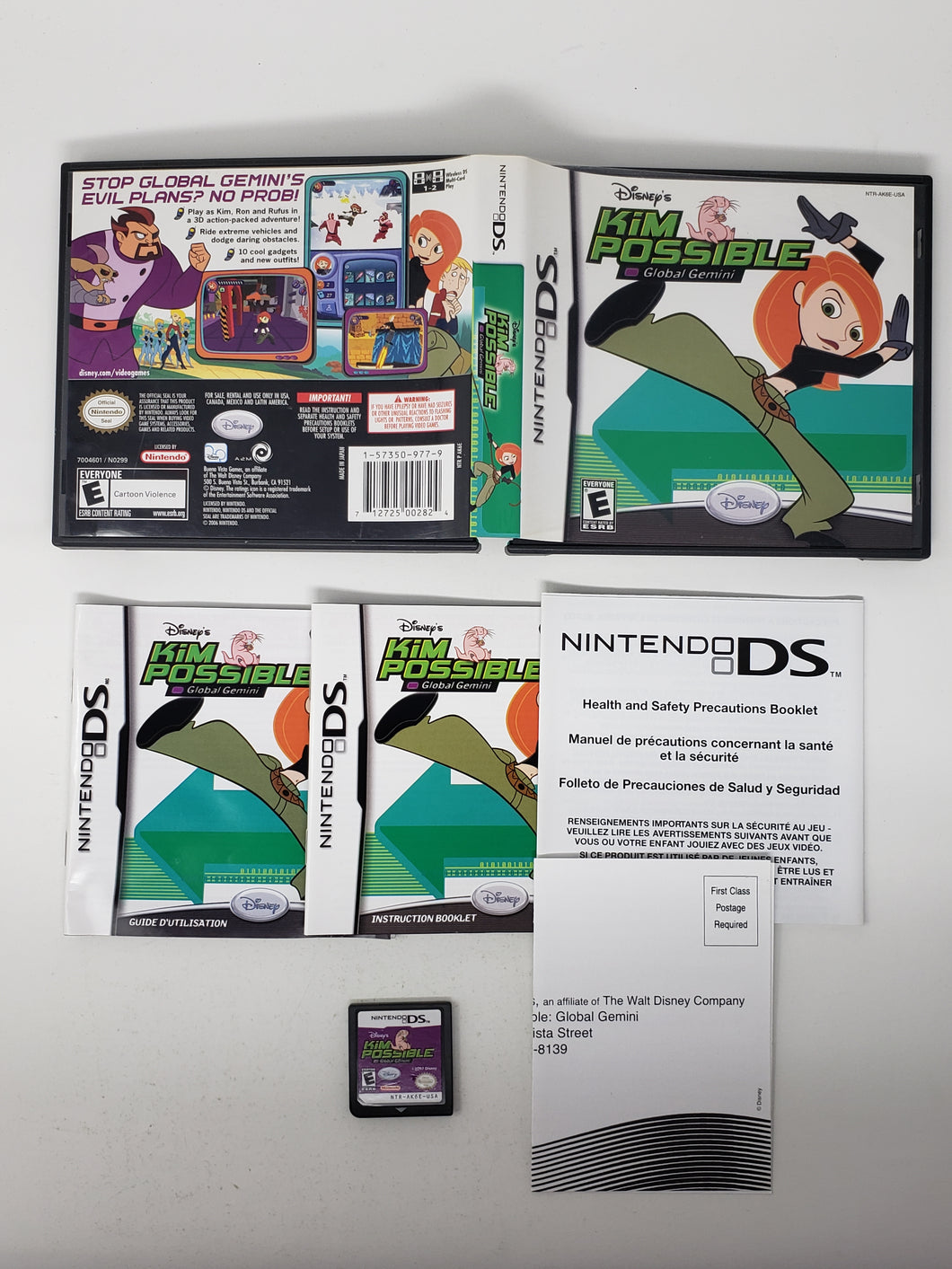 Kim Possible Global Gemini - Nintendo DS