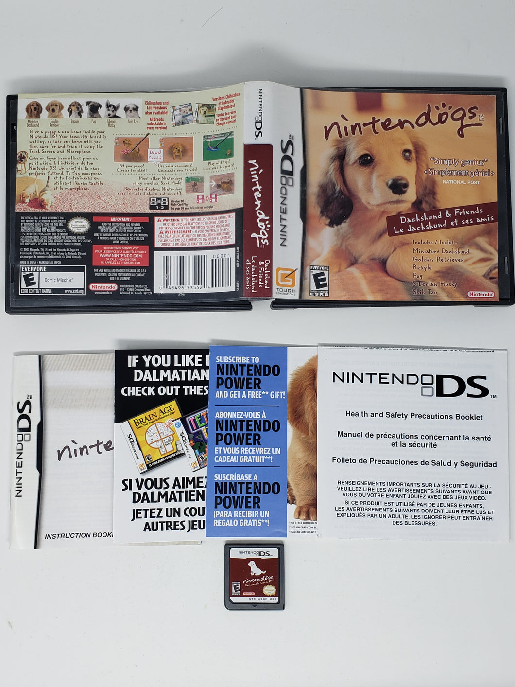 Nintendogs Dachshund and Friends - Nintendo DS