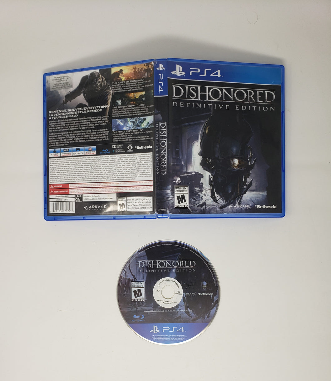Dishonored [Édition Définitive] - Sony Playstation 4 | PS4