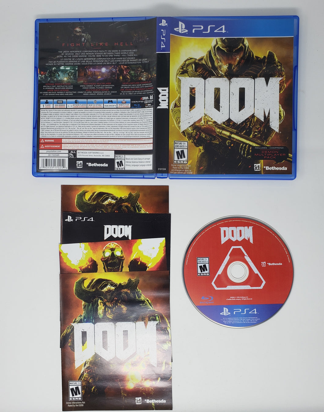 Doom - Sony Playstation 4 | PS4