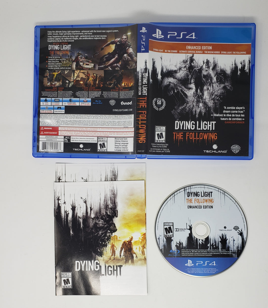 Dying Light The Following Enhanced Edition - Sony Playstation 4 | PS4