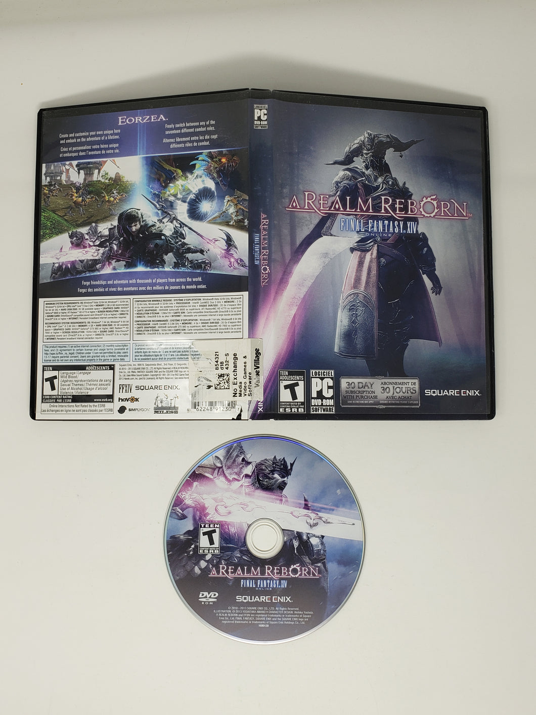 Final Fantasy XIV Online A Realm Reborn - Jeu PC