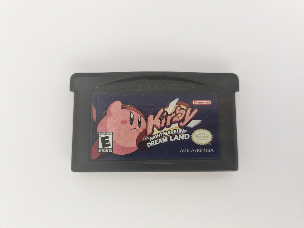 Kirby Nightmare in Dreamland - Nintendo Gameboy Advance | GBA