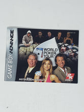 Charger l&#39;image dans la galerie, World Poker Tour [manuel] - Nintendo Gameboy Advance | GBA
