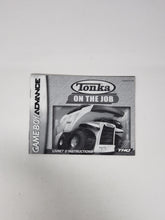 Charger l&#39;image dans la galerie, GameBoyAdvance - Tonka On The Job [manuel]
