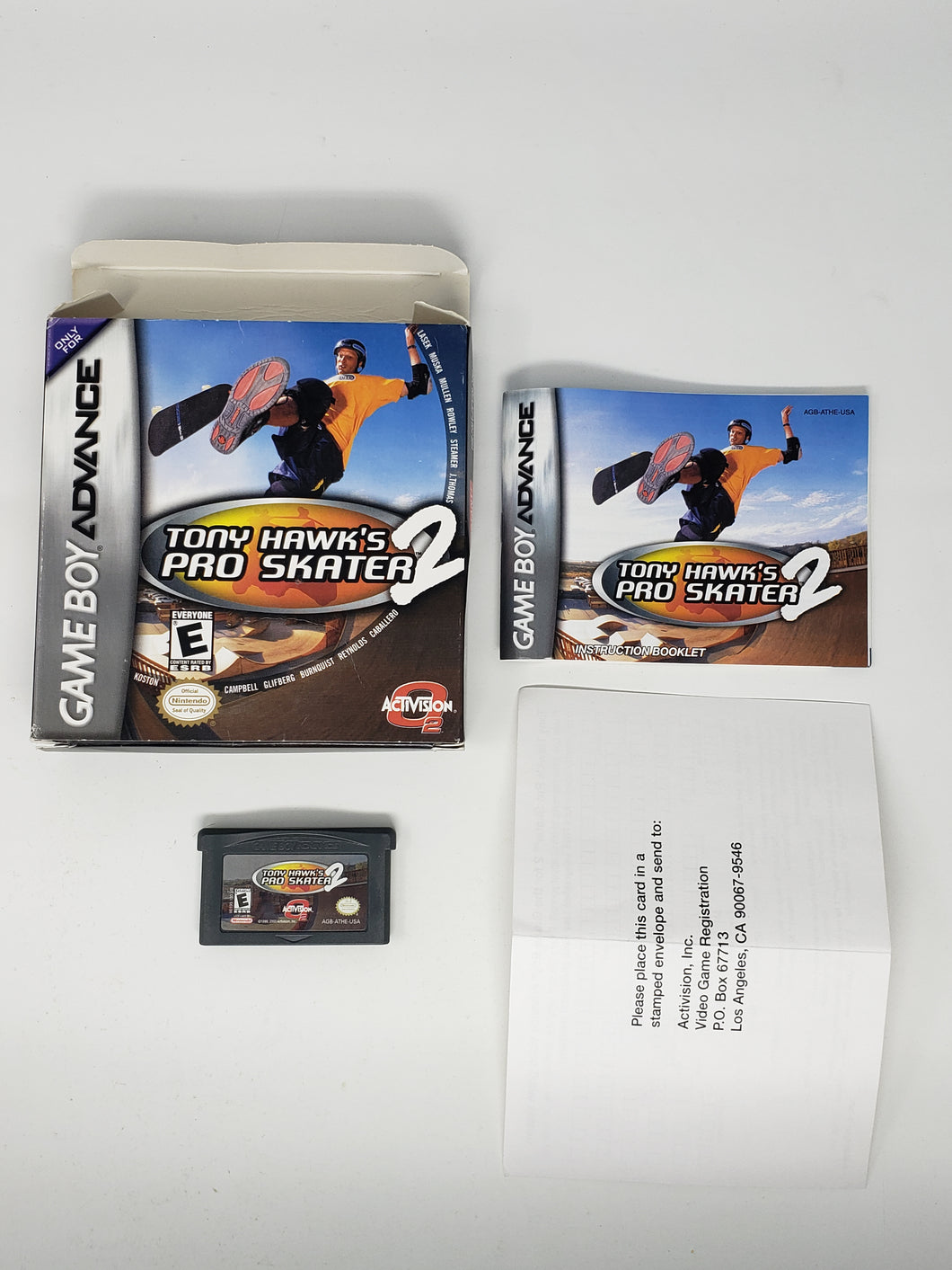 Tony Hawk 2 - Nintendo Gameboy Advance | GBA