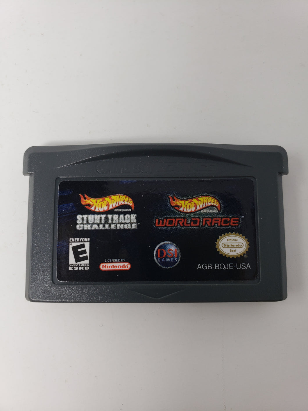 GameBoyAdvance - Hot Wheels - Défi Stunt Track + Course mondiale [cib]