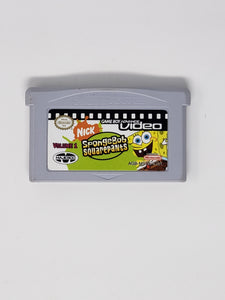 GBA Video SpongeBob SquarePants Volume 1 - Nintendo Gameboy Advance | GBA