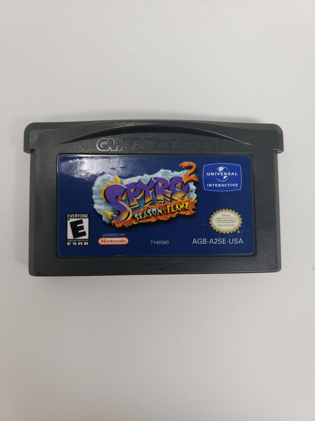 GameBoyAdvance - Spyro Season of Flame [boîte]