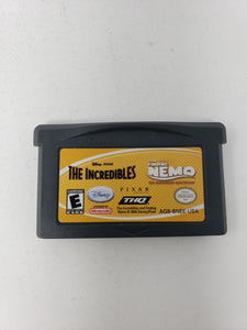 GameBoyAdvance - Les Indestructibles et Le Monde de Nemo [cib]