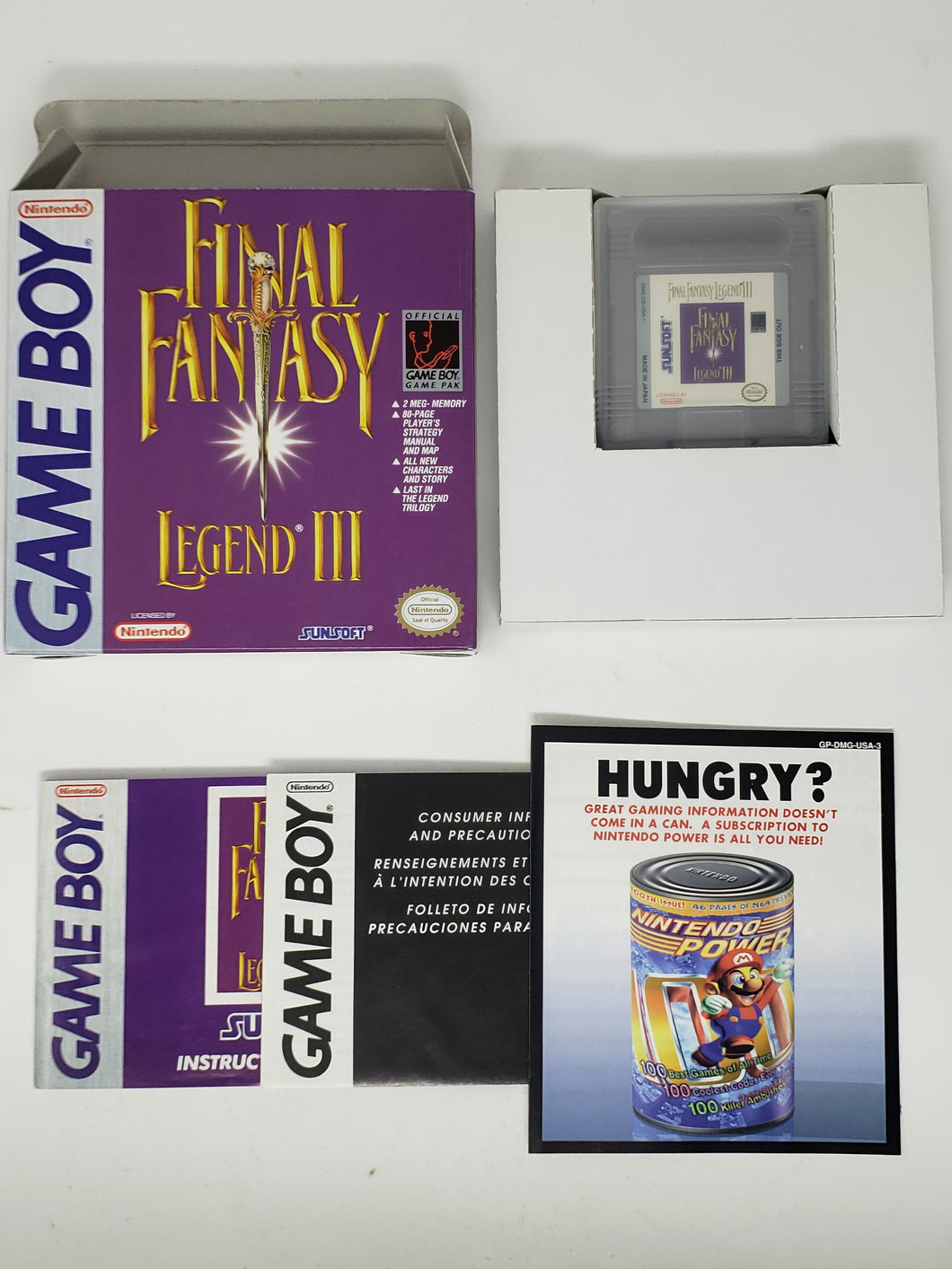 Final Fantasy Legend 3 - Nintendo Gameboy