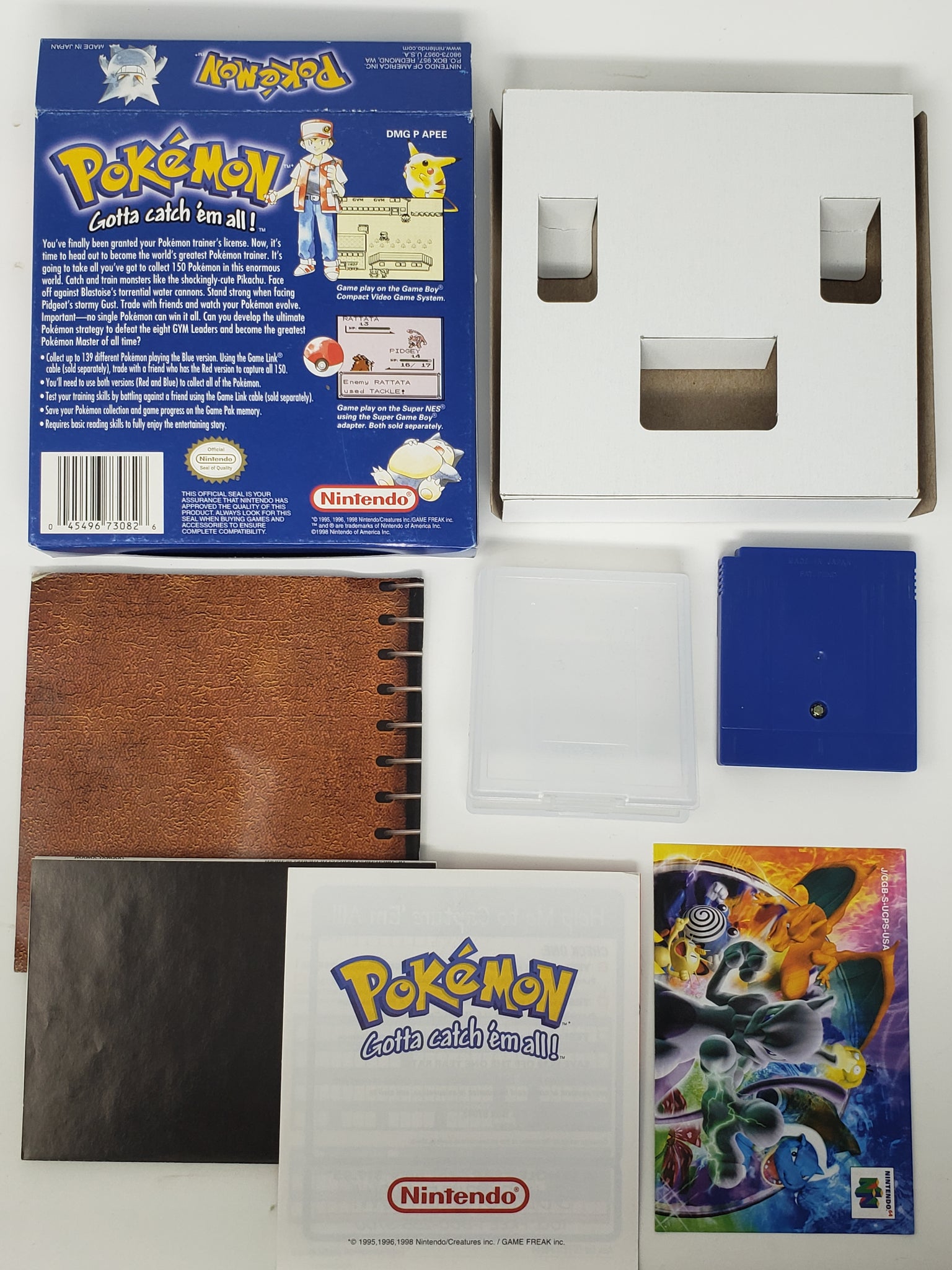 Pokemon Blue Nintendo Gameboy – Respawnandreplay