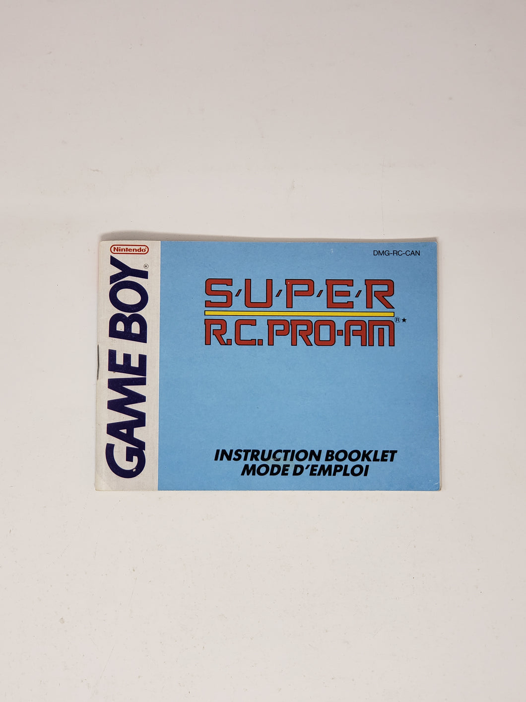 GameBoy - Super RC Pro-Am [manuel]