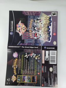 Animaniacs The Great Edgar Hunt [Cover art] - Nintendo GameCube