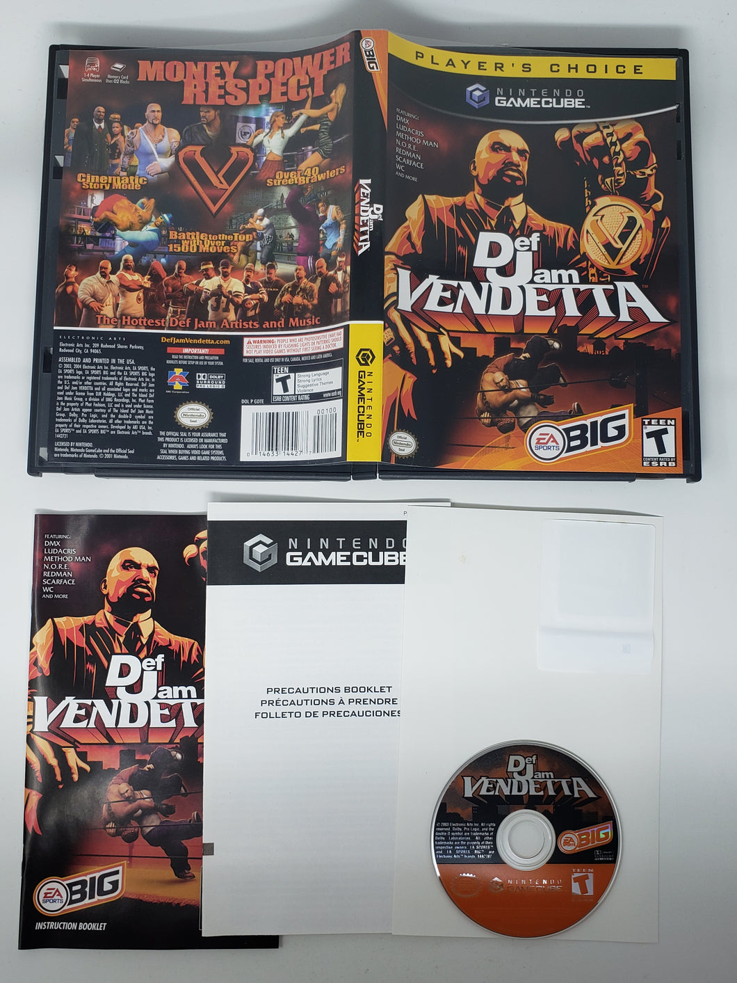 Def Jam Vendetta [Player's Choice] - Nintendo Gamecube