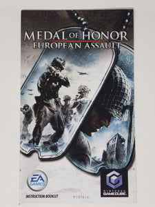 Medal of Honor European Assault [manuel] - Nintendo GameCube